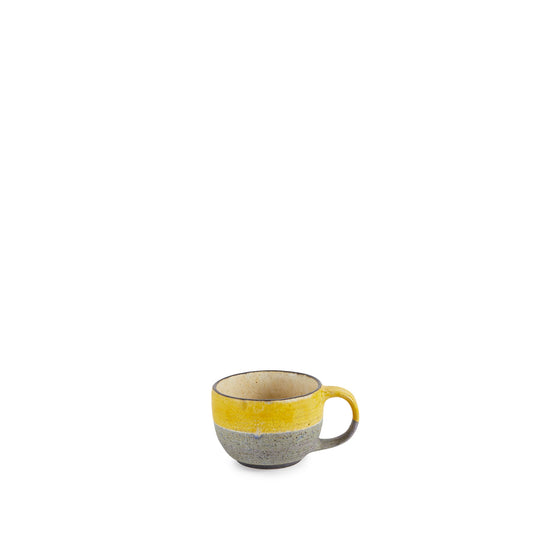 Indigo with Yellow Mug