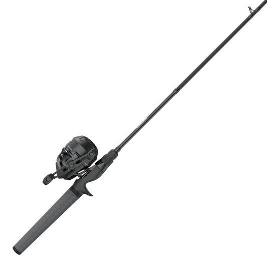 Zebco Roam Spincast Reel and Fishing Rod Combo, 6-Foot 2-Piece Fiberglass Fishing Pole with ComfortGrip Handle, QuickSet Anti-Reverse Fishing Reel, Pre-Spooled with 10-Pound Zebco Line, Green